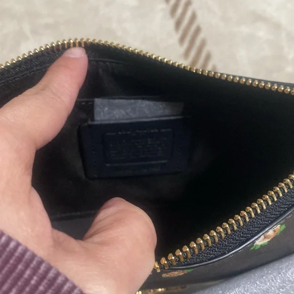 NWT Coach Signature Vintage Brown Black - Picture 4 of 7